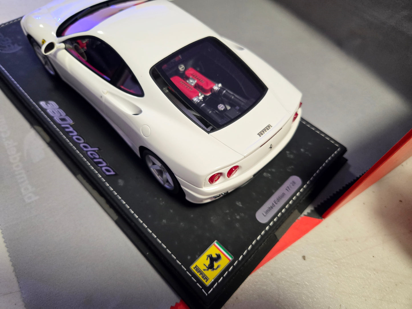 BBR Clearance Ferrari 360 Modena 1999 awus white - Limited 28 pcs (Pre-owned)
