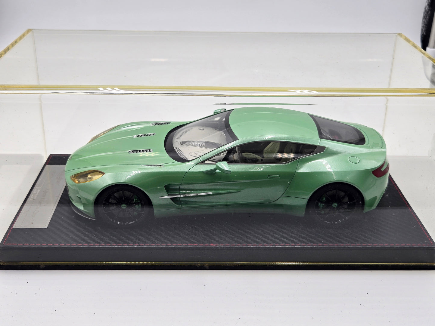 Clearance FrontiArt Aston Martin One 77 Mint Green - Limited 30/30 pcs, RARE, Preowned