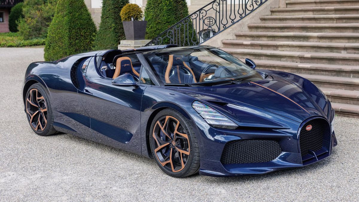 MR Bugatti Mistral W16 Blue Carbon - Limited 99 pcs