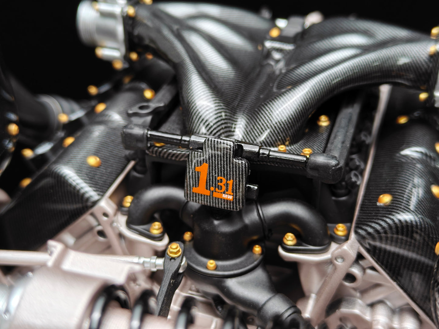 FrontiArt Koenigsegg Jesko Resin Engine - Limited 999 pcs, 1/6 Scale
