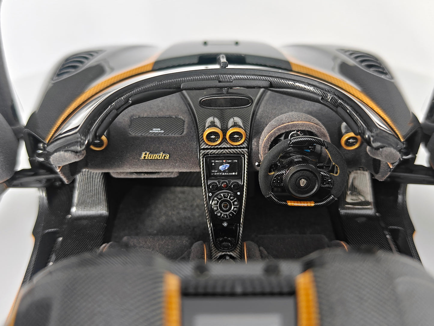 Pre-order Frontiart Koenigsegg Agera S Hundra Carbon Fully Open - Limited 100 pcs