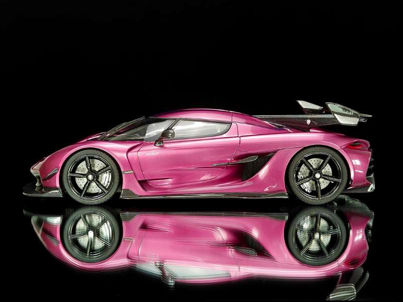 Pre-order FrontiArt Koenigsegg Jesko Viola Purple - Limited 100 pcs