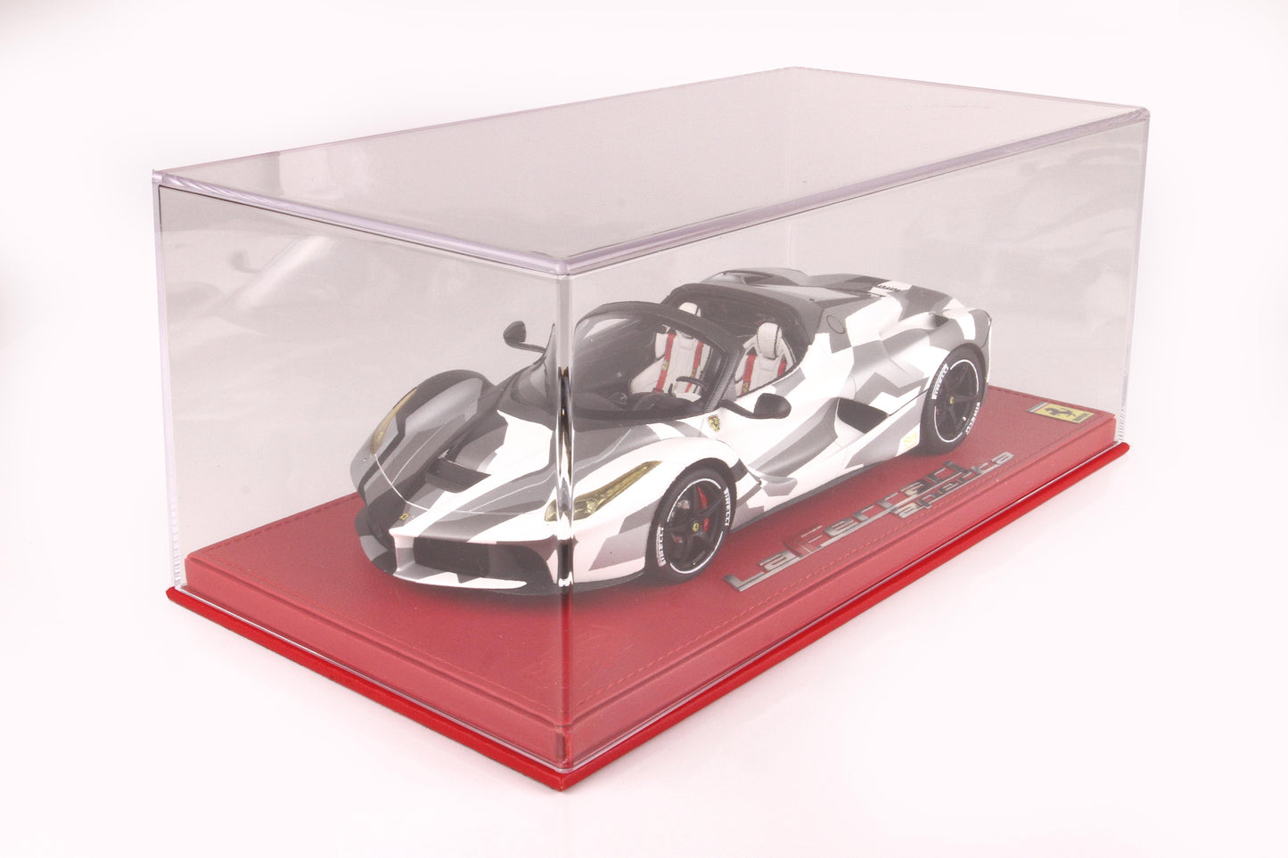 BBR Ferrari Laferrari Aperta Camouflage - Limited 40 pcs with Display Case