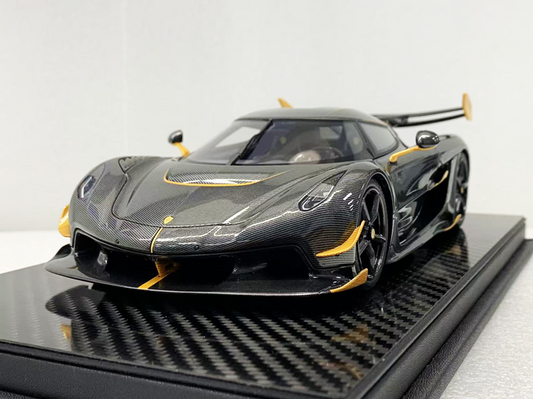 [Pre-order] FrontiArt Koenigsegg Jesko Carbon Gold - Limited 300 pcs