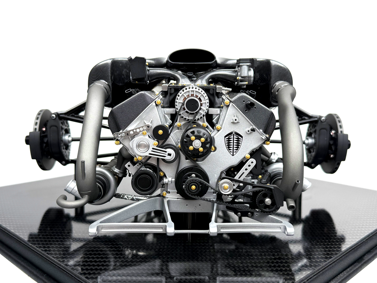 FrontiArt Koenigsegg Agera RS Engine - Limited 999 pcs, 1/6 Scale