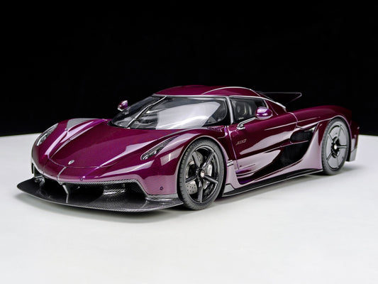 Pre-order FrontiArt Koenigsegg Jesko Absolut Purple Tinted Carbon - Limited 100 pcs