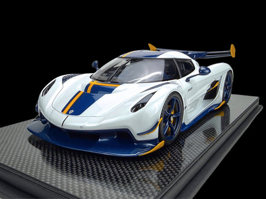 Pre-order FrontiArt Koenigsegg Jesko 7359 Crystal White - Limited 100 pcs