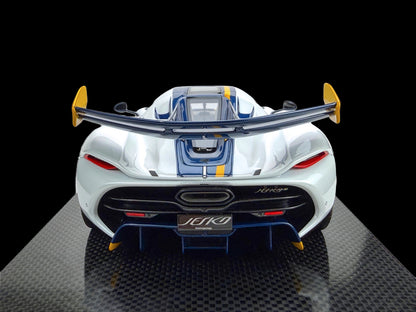 Pre-order FrontiArt Koenigsegg Jesko 7359 Crystal White - Limited 100 pcs