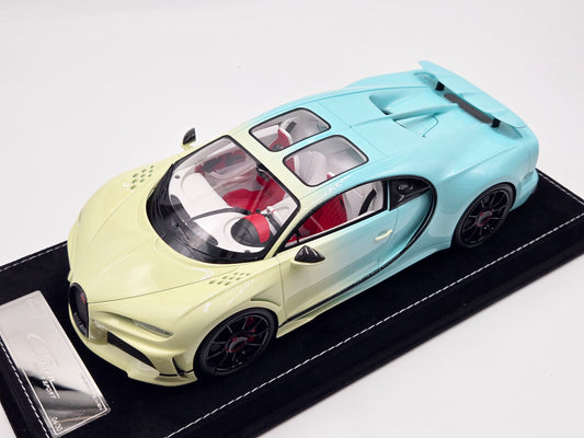 HH Model Bugatti Chiron SS Sea Salt Lemon Gradient - Limited 30 pcs, RARE