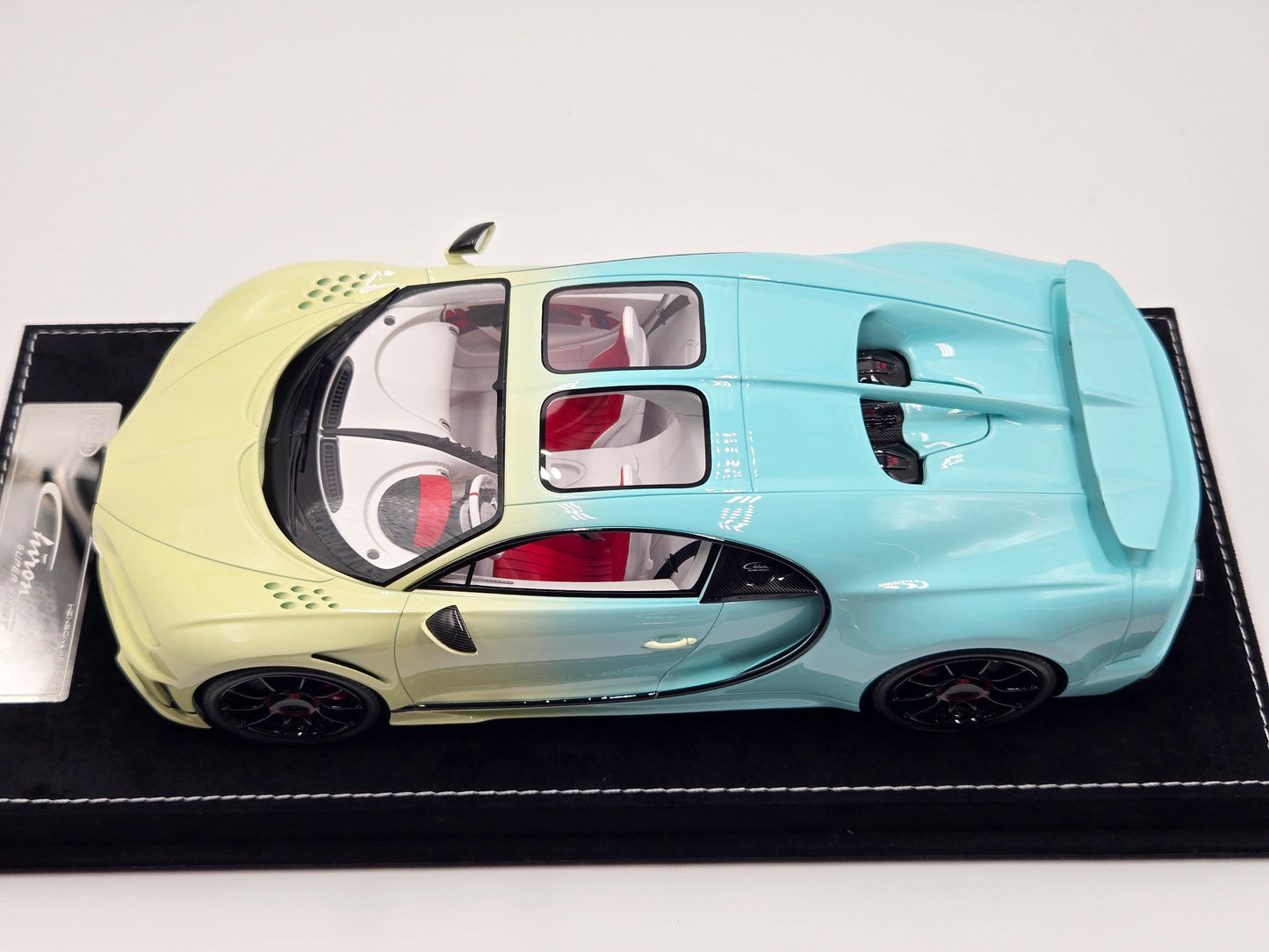 HH Model Bugatti Chiron SS Sea Salt Lemon Gradient - Limited 30 pcs, RARE