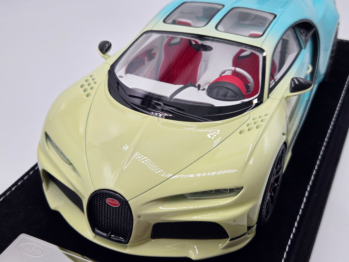 HH Model Bugatti Chiron SS Sea Salt Lemon Gradient - Limited 30 pcs, RARE