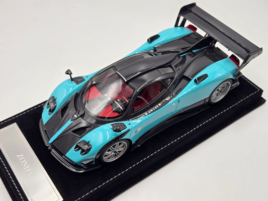 HH Model Pagani Zonda Cyan & Black Carbon - Limited 30 pcs