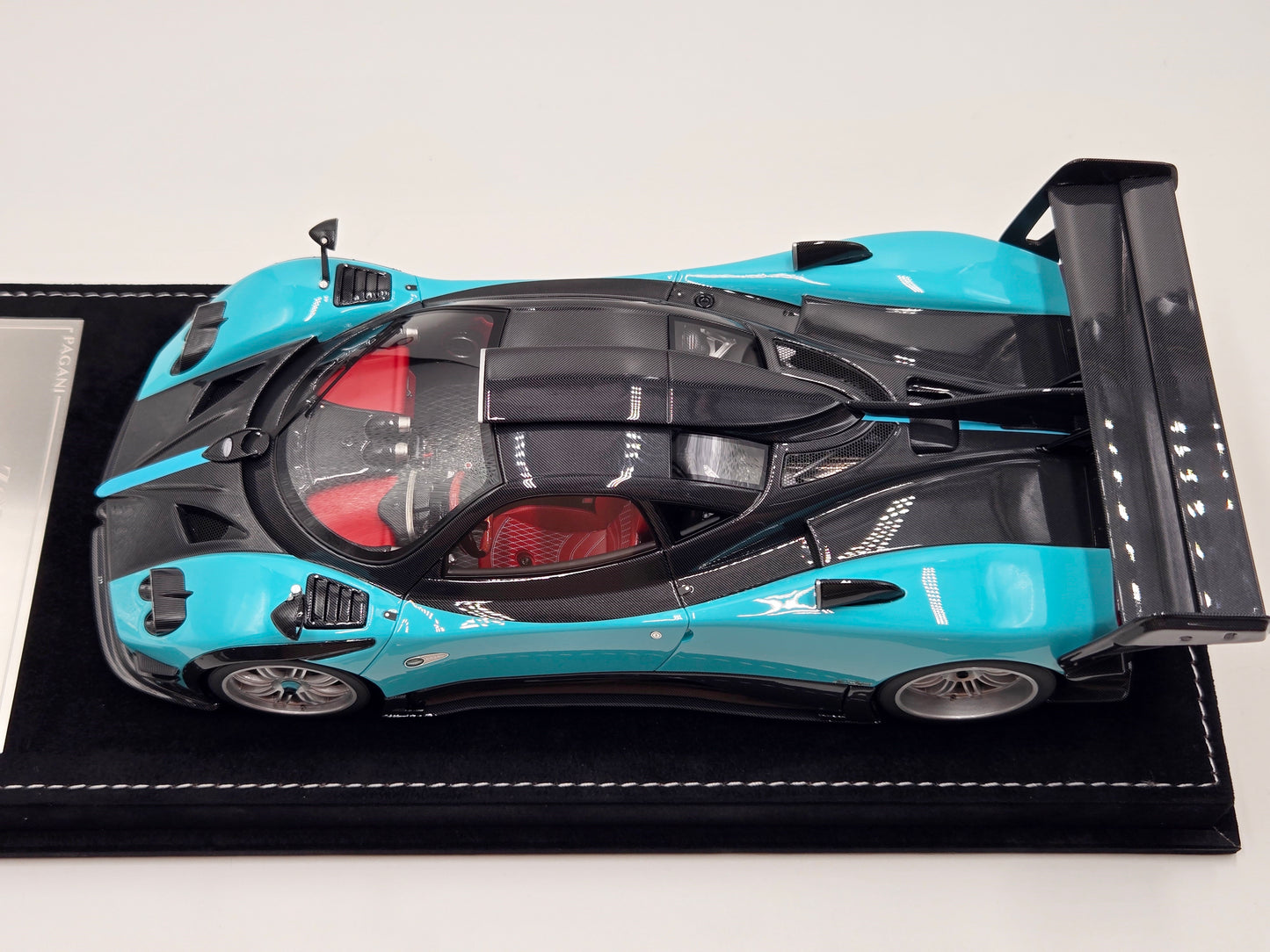 HH Model Pagani Zonda Cyan & Black Carbon - Limited 30 pcs