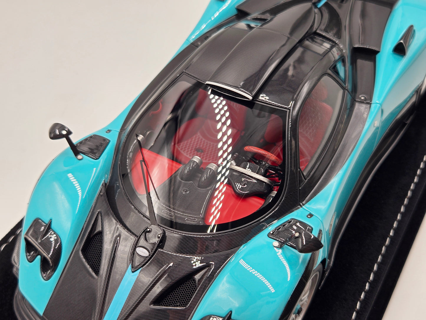 HH Model Pagani Zonda Cyan & Black Carbon - Limited 30 pcs