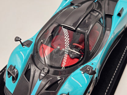 HH Model Pagani Zonda Cyan & Black Carbon - Limited 30 pcs
