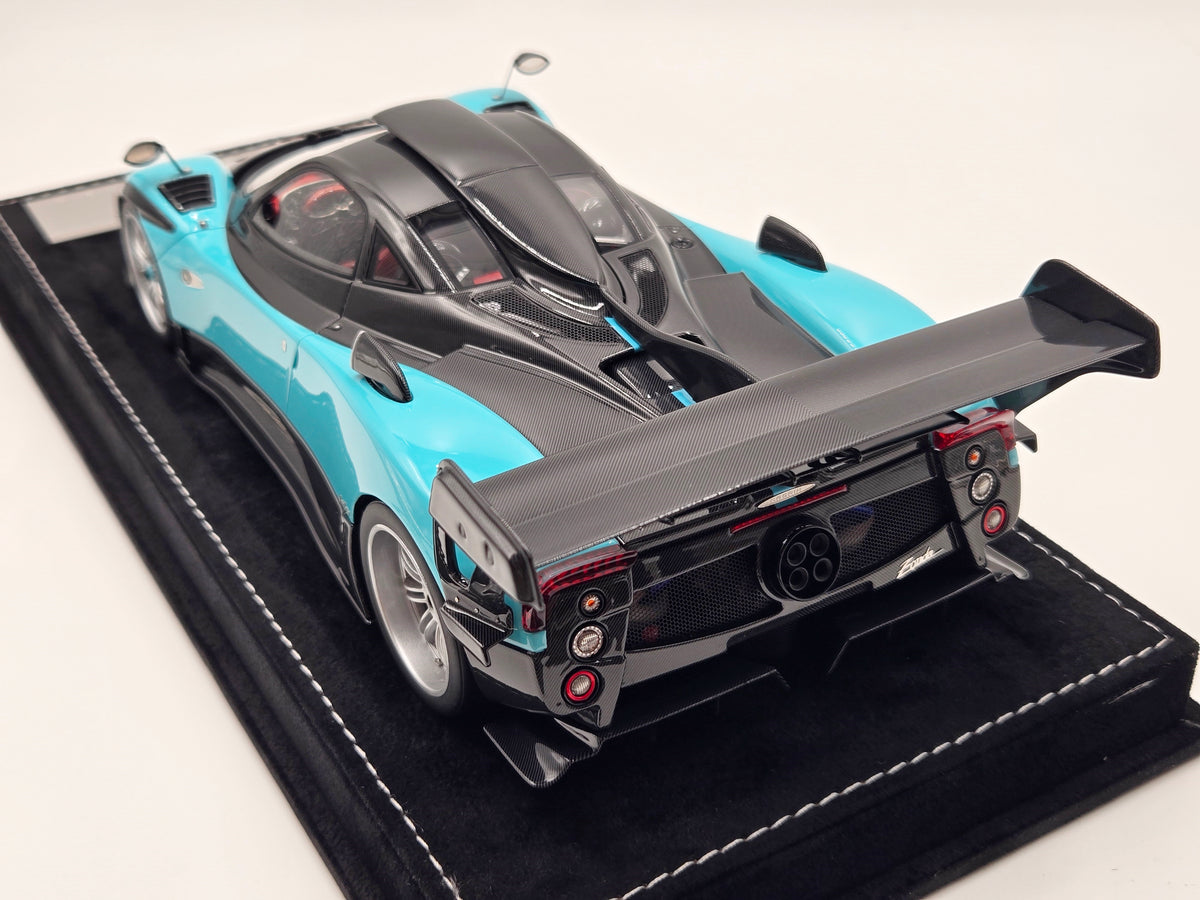 HH Model Pagani Zonda Cyan & Black Carbon - Limited 30 pcs