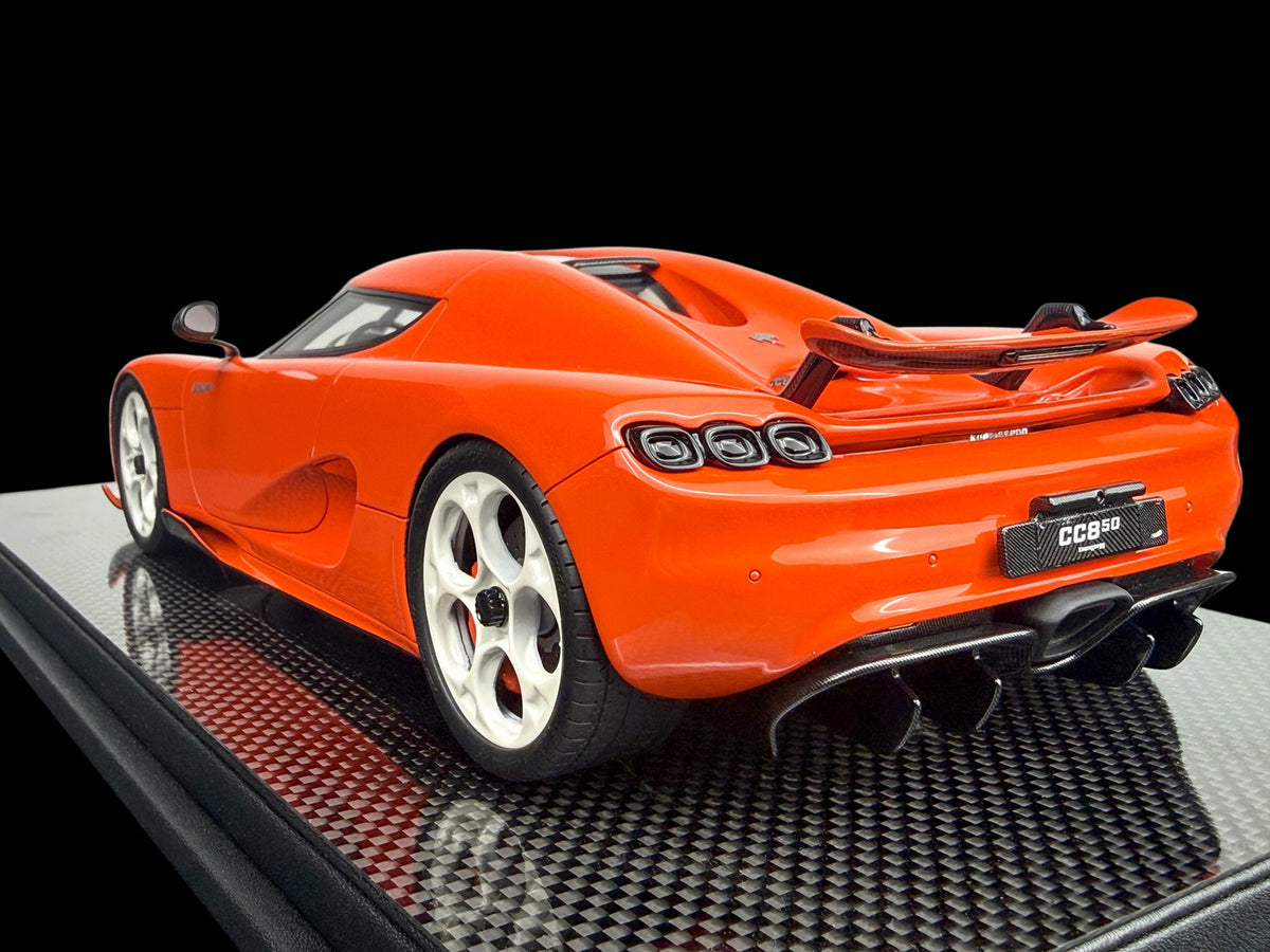 Pre-order FrontiArt Koenigsegg CC850 in Lava Orange - Limited 100 pcs