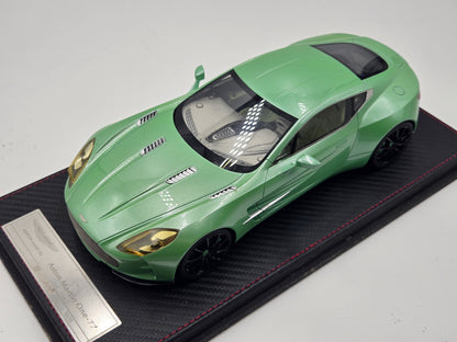 Clearance FrontiArt Aston Martin One 77 Mint Green - Limited 30/30 pcs, RARE, Preowned