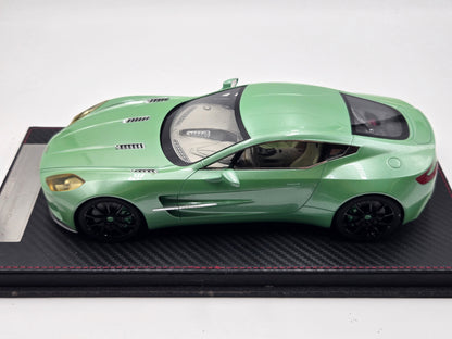 Clearance FrontiArt Aston Martin One 77 Mint Green - Limited 30/30 pcs, RARE, Preowned