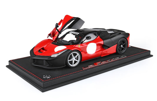 [Pre-order] BBR Ferrari LaFerrari Test Rosso Corsa Fully Open Diecast - Limited 102 pcs