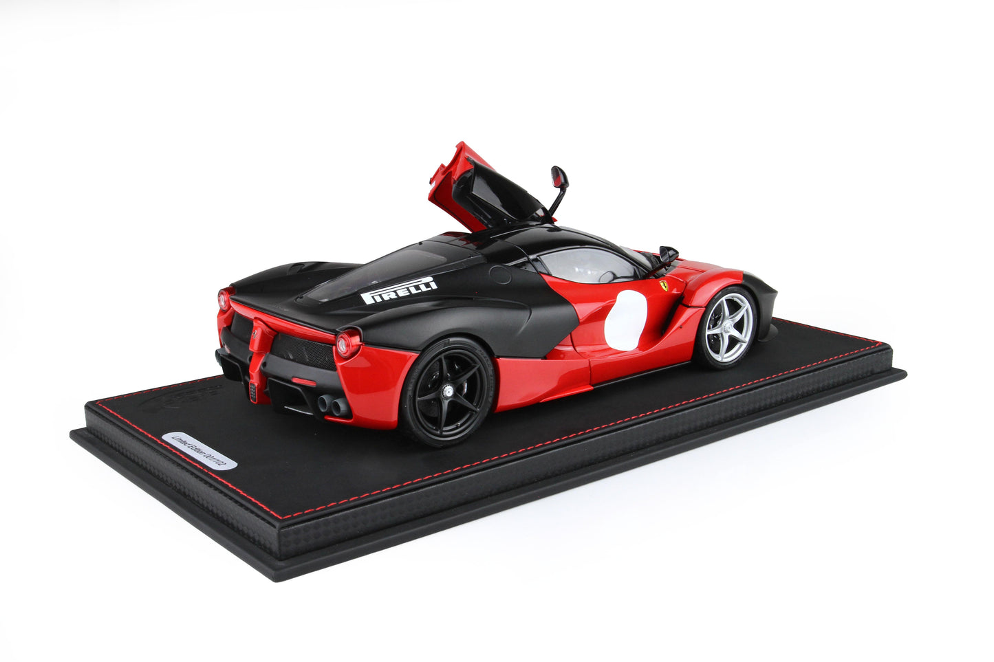 [Pre-order] BBR Ferrari LaFerrari Test Rosso Corsa Fully Open Diecast - Limited 102 pcs