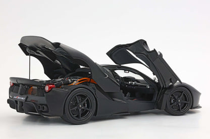 BBR Ferrari LaFerrari Matt Black Fully Open Diecast - Limited 78 pcs IN STOCK