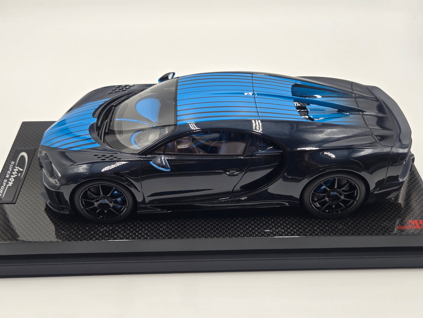 MR Bugatti Chiron Super Sport on Carbon Base - Limited 99 pcs IN STOCK