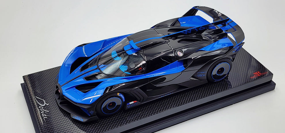 MR Bugatti Bolide Blue - Limited 649 pcs – The Car Model