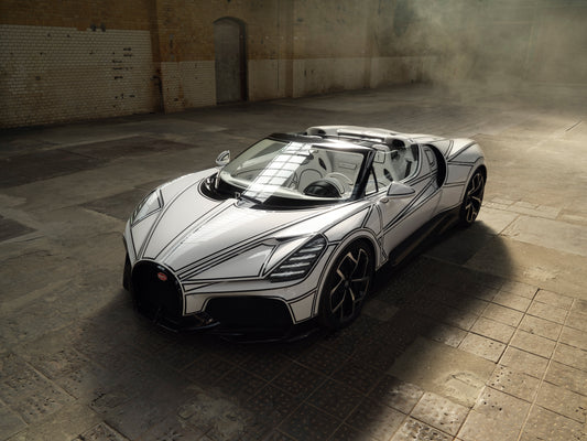 MR Bugatti W16 Mistral Blanc Eternel - Limited 199 pcs