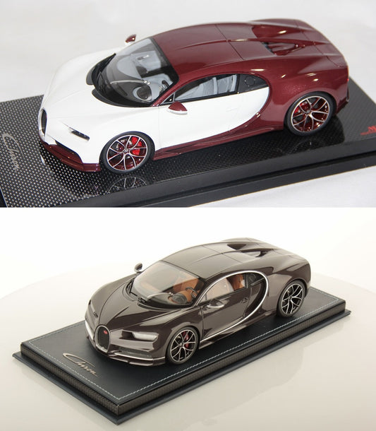 MR Bugatti Chiron (Brown Carbon or Red Carbon) - Limited 149 pcs