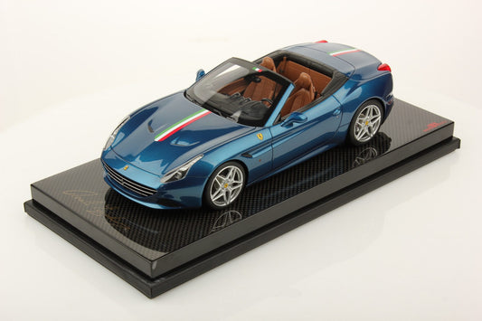 MR Ferrari California T Blu Ribot Open Top, Carbon Base - Limited 1 pcs ONE OFF
