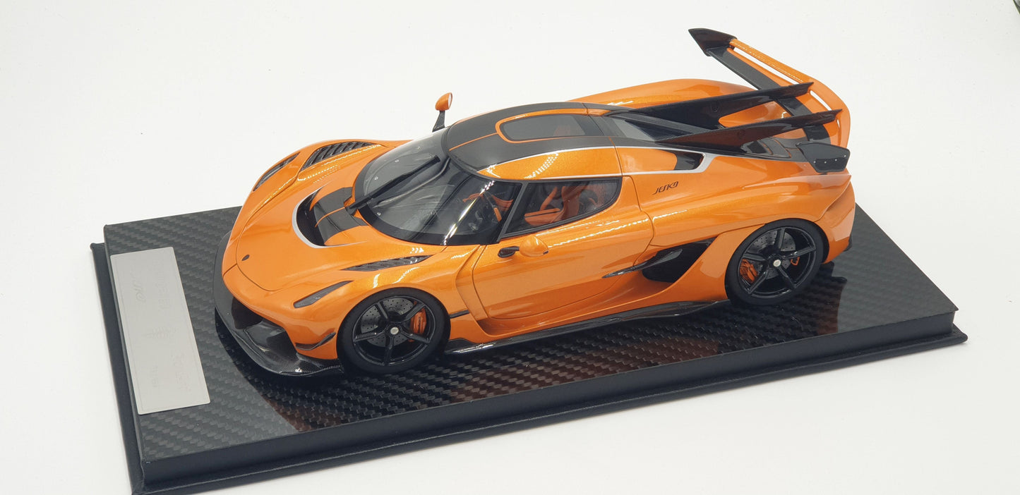 FrontiArt Koenigsegg JESKO Pumpkin Tang Orange - Limited 999 pcs