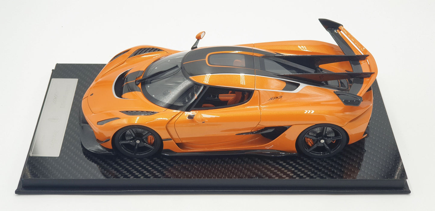 FrontiArt Koenigsegg JESKO Pumpkin Tang Orange - Limited 999 pcs