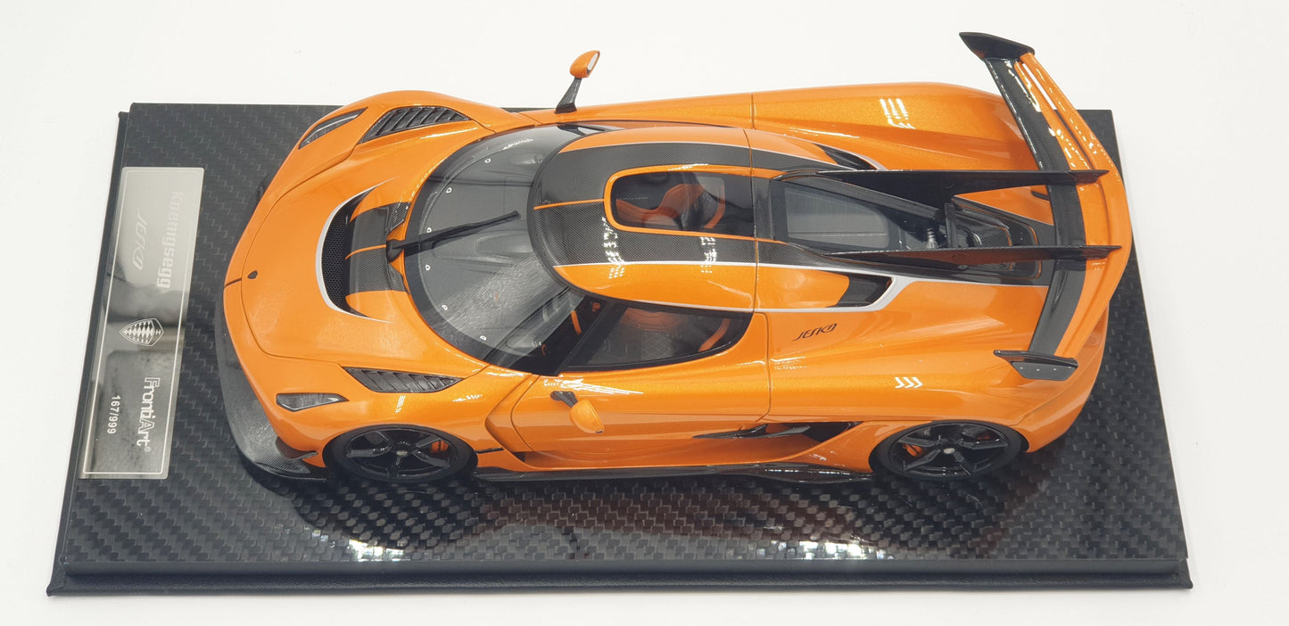 FrontiArt Koenigsegg JESKO Pumpkin Tang Orange - Limited 999 pcs