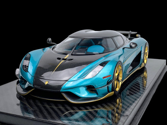 Pre-order FrontiArt Koenigsegg Regera Turquoise 7185 - Limited 500 pcs
