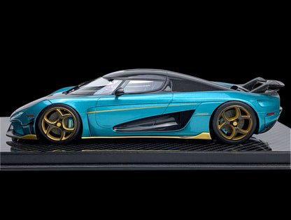 Pre-order FrontiArt Koenigsegg Regera Turquoise 7185 - Limited 500 pcs