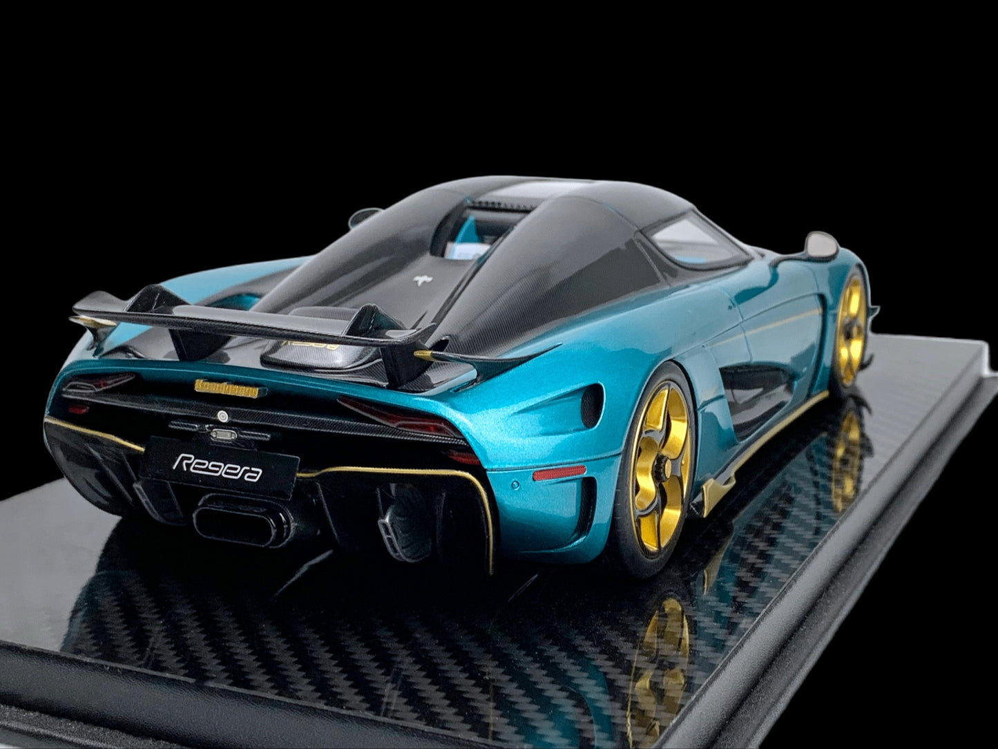 Pre-order FrontiArt Koenigsegg Regera Turquoise 7185 - Limited 500 pcs
