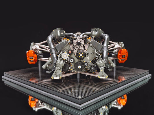 FrontiArt Koenigsegg Jesko Resin Engine - Limited 999 pcs, 1/6 Scale