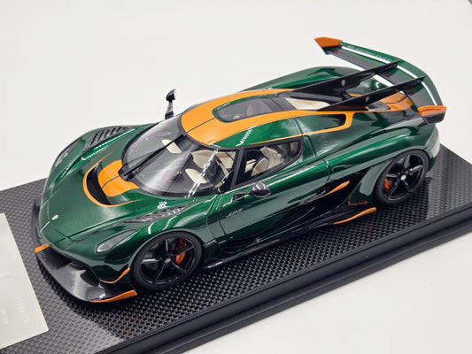 FrontiArt Koenigsegg Jesko Green Tinted Carbon - Limited 199 pcs