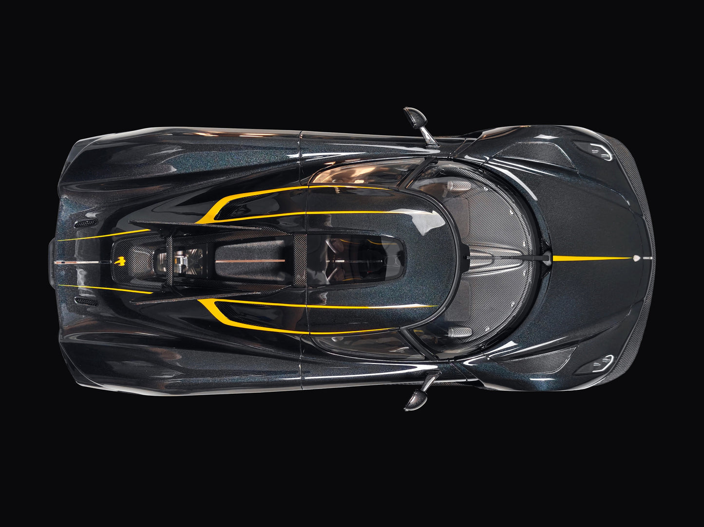 Pre-order FrontiArt Koenigsegg Jesko Absolut 7357 Anthracite - Limited 100 pcs