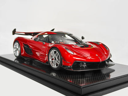Pre-order FrontiArt Koenigsegg Jesko Candy Apple Red - Limited 199 pcs