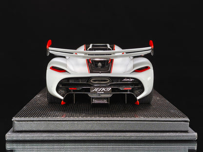 FrontiArt Koenigsegg Jesko 7391 Crystal White - Limited 199 pcs