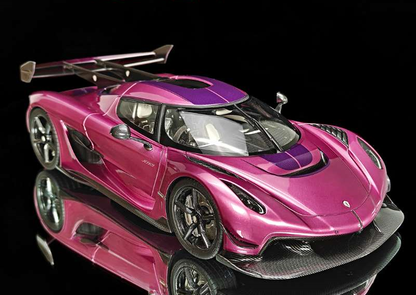 Pre-order FrontiArt Koenigsegg Jesko Viola Purple - Limited 100 pcs