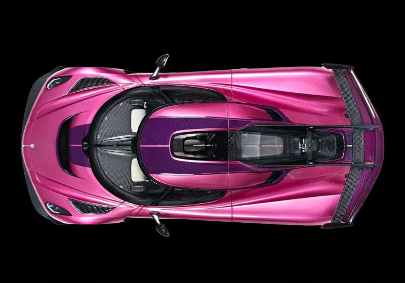 Pre-order FrontiArt Koenigsegg Jesko Viola Purple - Limited 100 pcs