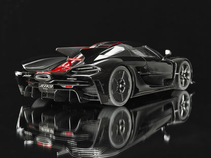 Pre-order FrontiArt Koenigsegg Jesko Absolut 7355 in Jet Black - Limited 100 pcs