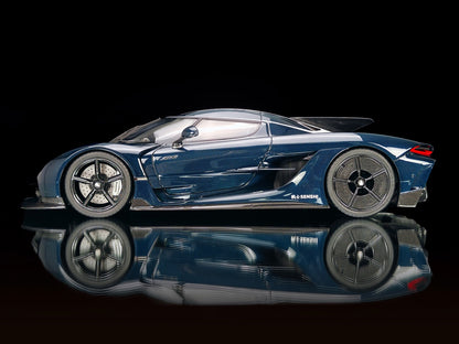 Pre-order FrontiArt Koenigsegg Jesko Absolut Blue Tinted Carbon - Limited 100 pcs