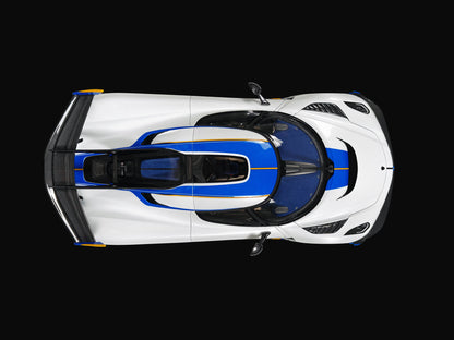 Pre-order FrontiArt Koenigsegg Jesko 7283 Crystal White - Limited 100 pcs