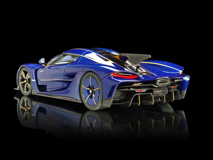 Pre-order FrontiArt Koenigsegg Jesko Absolut 7389 in Blue Tinted Carbon - Limited 100 pcs