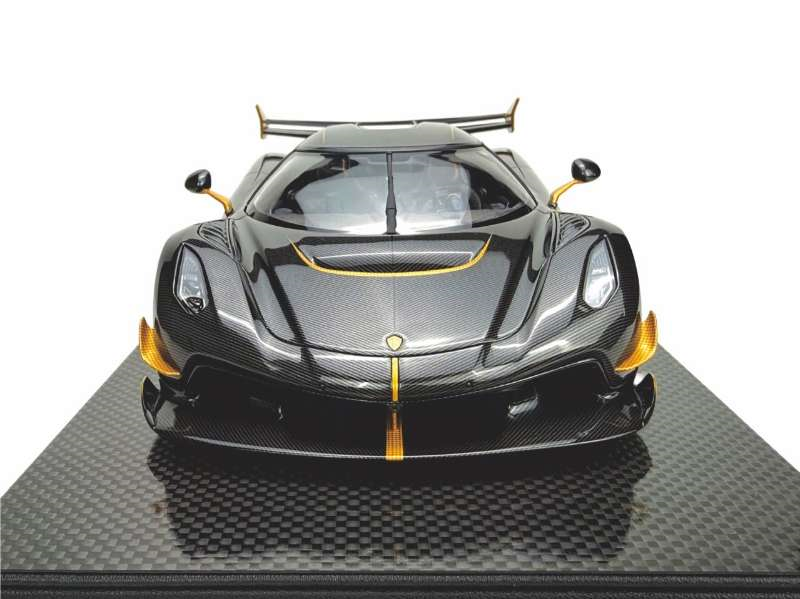 Pre-order FrontiArt Koenigsegg Jesko 7383 Carbon Gold - Limited 100 pcs