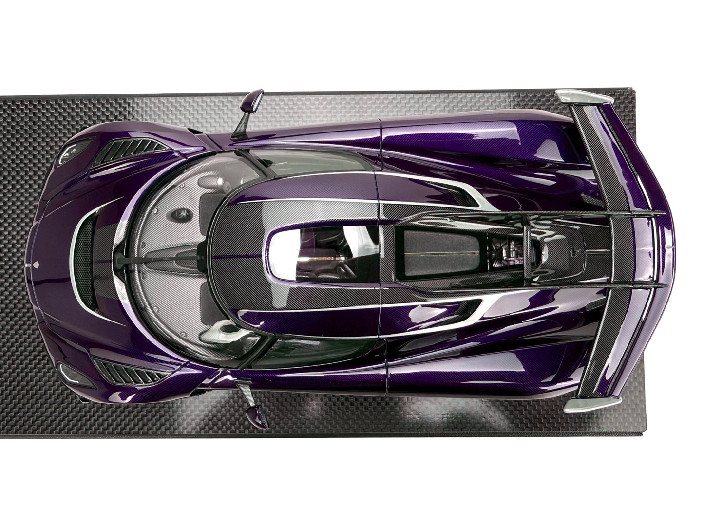 Pre-order FrontiArt Koenigsegg Jesko 7501 Purple Tinted Carbon - Limited 100 pcs